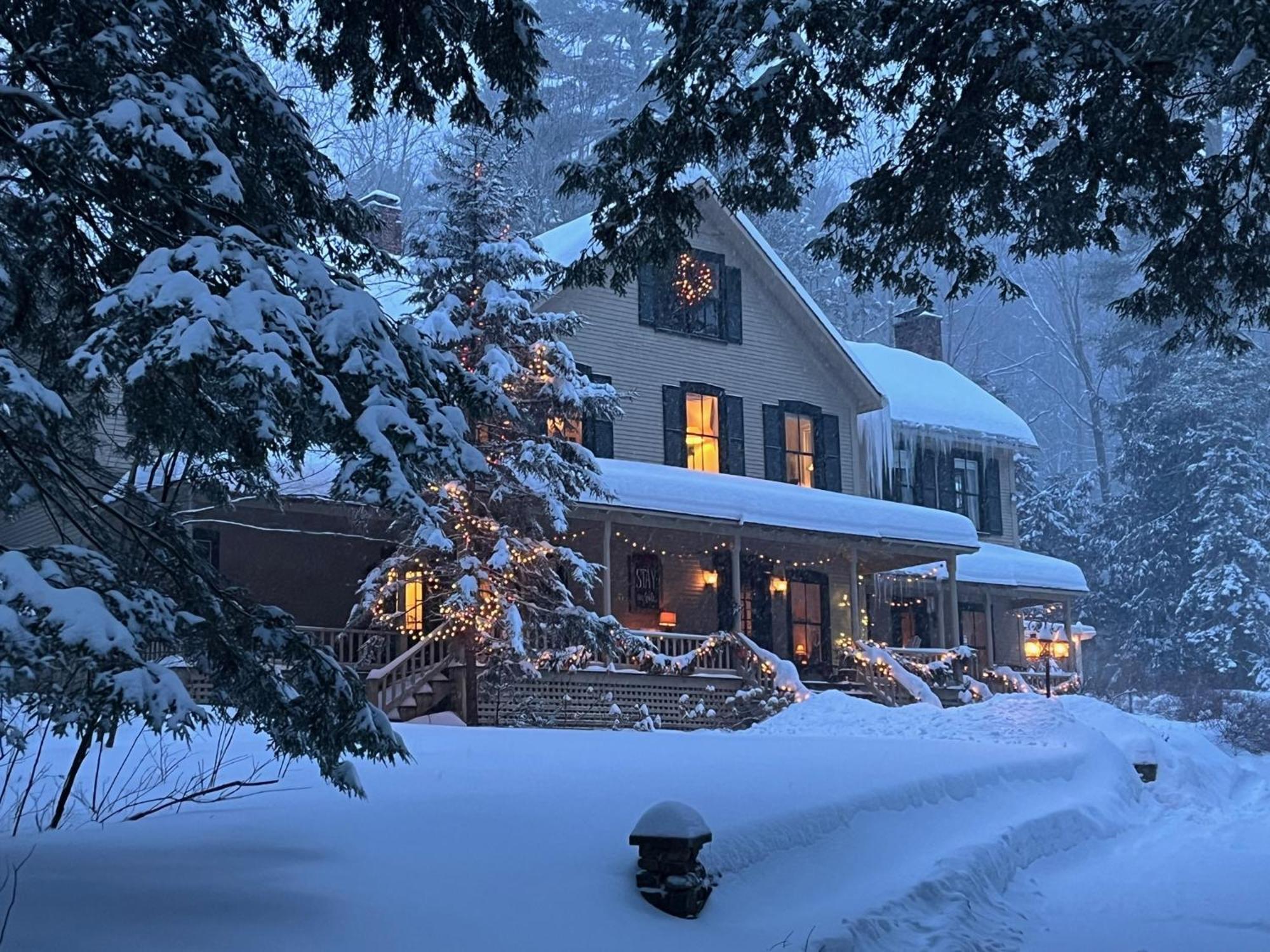 Snow Goose Bed And Breakfast Keene Valley Exterior foto